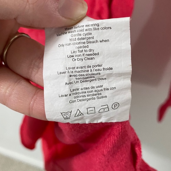 Motherhood Maternity Pink Long Sleeve Top - Picture 2 of 5